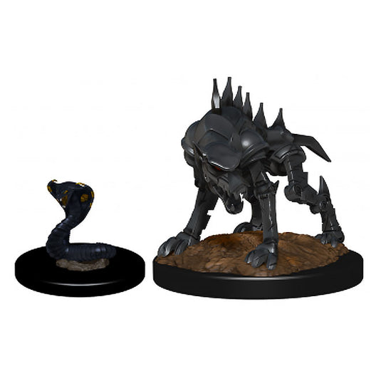 Dungeons & Dragons - Nolzur's Marvelous Miniatures - Iron Cobra & Iron Defender