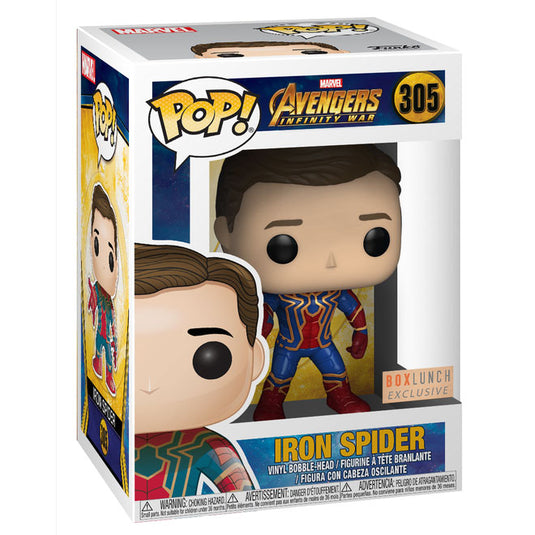 Funko POP! - Infinity War - Iron Spider (Unmasked) - Vinyl Figure #305