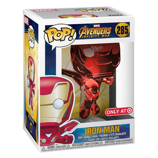 Funko POP! - Infinity War - Iron Man (Red Chrome) - Vinyl Figure #285