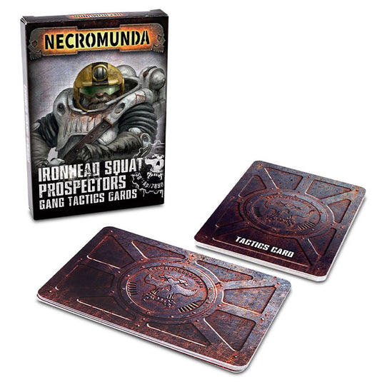 Necromunda - Ironhead Squat Prospectors Gang - Tactics Cards