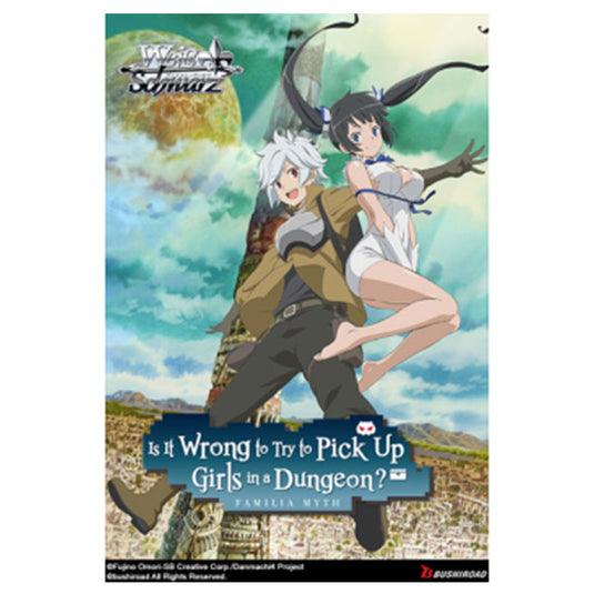 Weiss Schwarz - Is It Wrong to Try to Pick Up Girls in a Dungeon? - Booster Box (16 Packs)