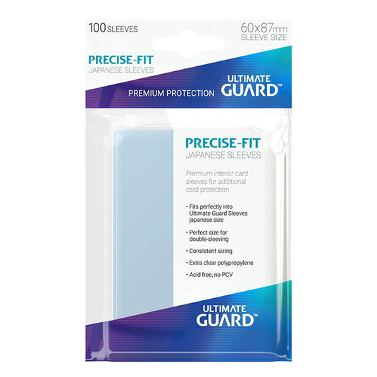 Ultimate Guard - Precise Fit Japanese - 100 Sleeves