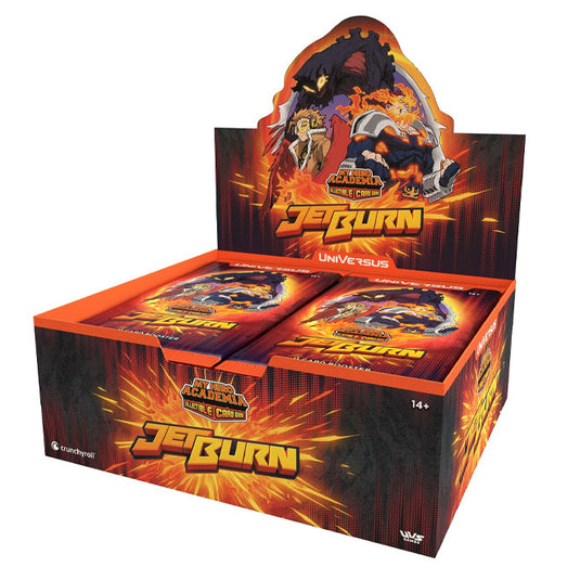 My Hero Academia Collectible Card Game - Jet Burn - Booster Box (24 Packs)