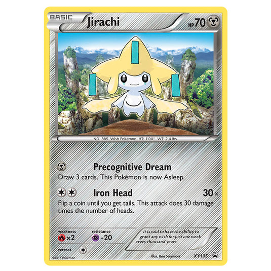 Pokemon - XY - XY Black Star Promos - Jirachi - XY195