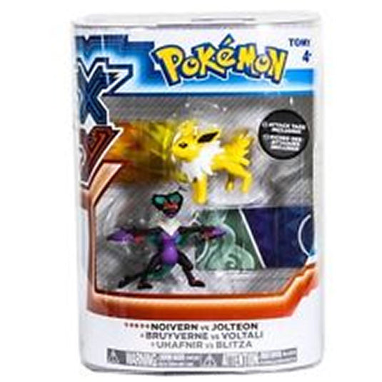 Pokemon - Noivern vs Jolteon - 2" Figure Box