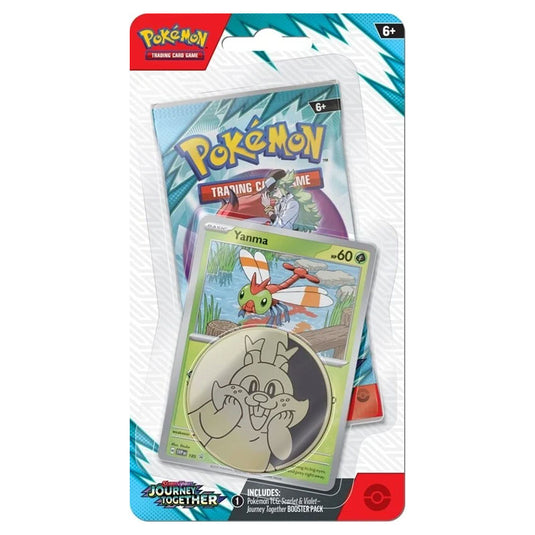 Pokemon - Scarlet & Violet - Journey Together - Checklane Blister - Yanma