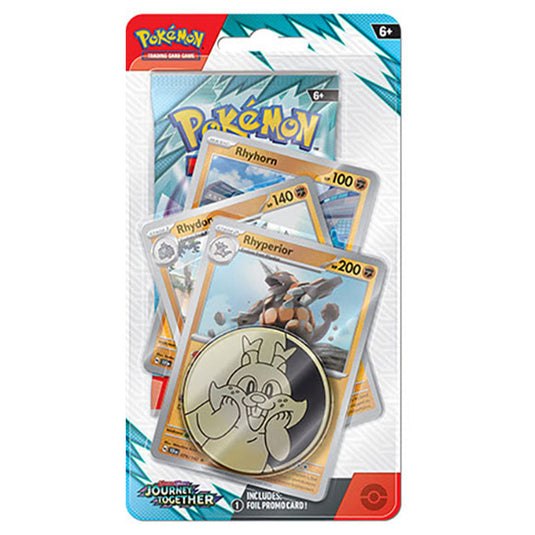 Pokemon - Scarlet & Violet - Journey Together - Premium Checklane Blister - Rhyperior