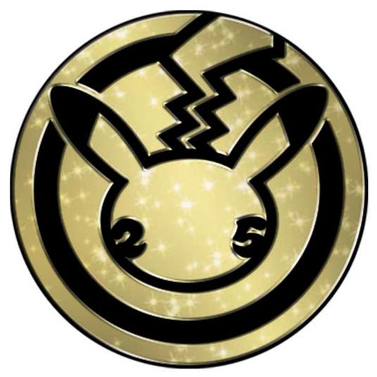 Pokemon - Celebrations - Gold Starlight Holo - Jumbo Coin