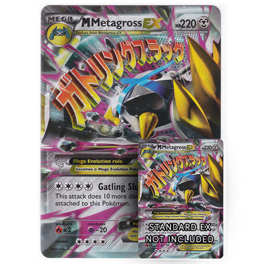 Pokemon - XY35 - MEGA Metagross EX - Jumbo Card