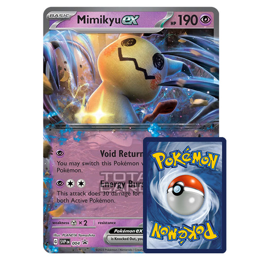 Pokemon - Mimikyu ex - Oversized Promo Card (SVP-004)