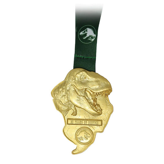 Jurassic Park - Limited Edition 24K Gold Plated - Park Ranger Service Award