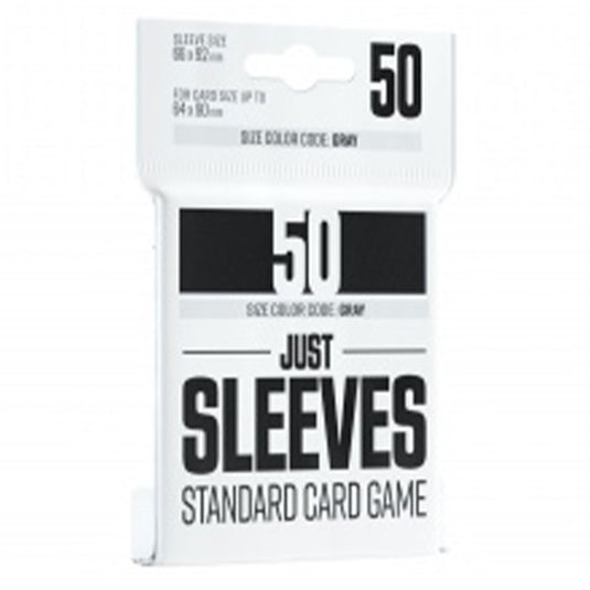 Just Sleeves - Standard Sleeves - Black (50 Sleeves)