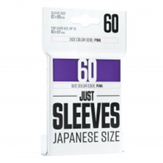 Just Sleeves - Japanese Size - Purple (60 Sleeves)