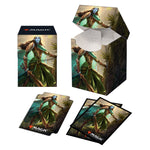 Ultra Pro - Magic the Gathering - Kaldheim - Combo PRO 100+ Deck Box and 100 Sleeves - Lathril, Blade of the Elves