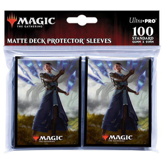 Ultra Pro - Magic the Gathering - Kaldheim - Standard Deck Protectors - Featuring Niko Aris (100 Sleeves)