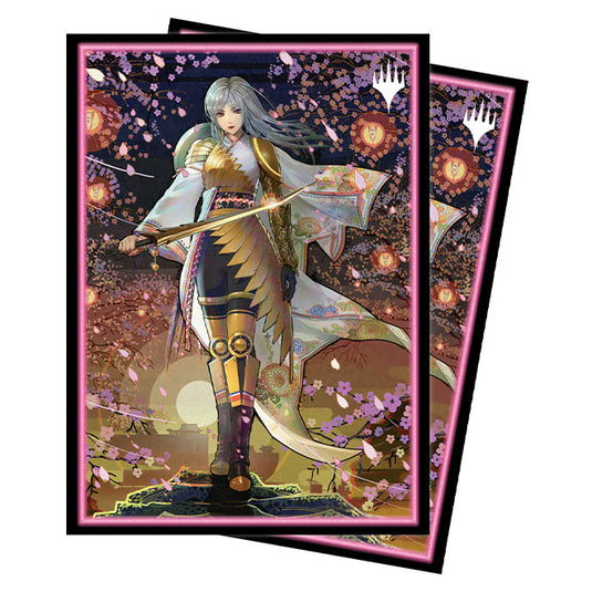 Ultra Pro - Magic The Gathering - Kamigawa - Neon Dynasty - Standard Sleeves (100 Sleeves) - The Wandering Emperor