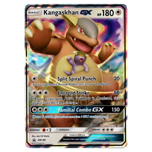 Pokemon - Sun & Moon - SM Black Star Promos - Kangaskhan GX - SM188