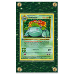 KantoForge - Extended Artwork Protective Card Display Case - Pokemon - Base Set - Venusaur - 15/102