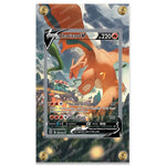KantoForge - Extended Artwork Protective Card Display Case - Pokemon - Sword & Shield - Brilliant Stars - Charizard V - 154/172