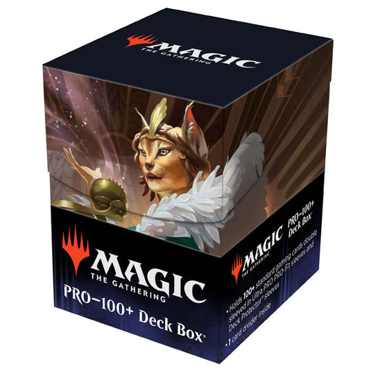 Ultra Pro - Magic The Gathering - Streets of New Capenna - Pro 100+ Deck Box - Kitt Kanto, Mayhem Diva