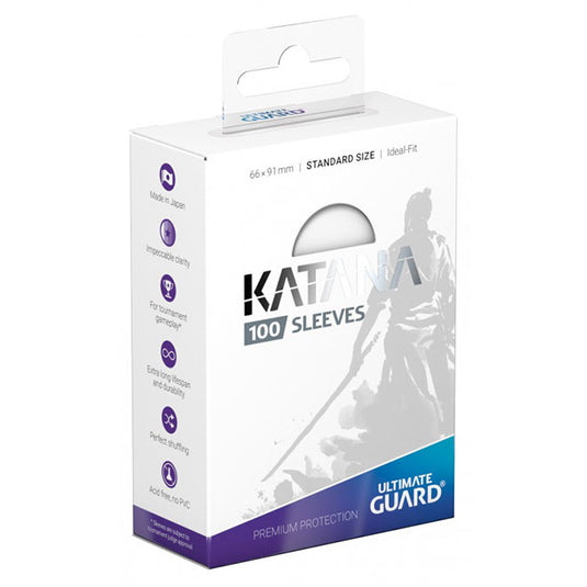 Ultimate Guard - Katana Sleeves Standard - Transparent (100 Sleeves)