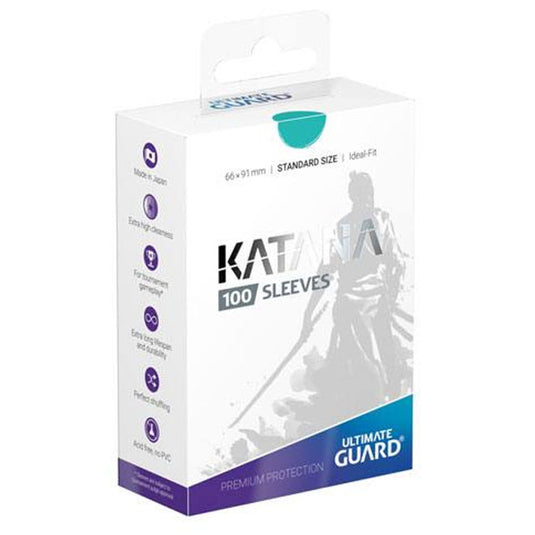 Ultimate Guard - Katana Sleeves Standard - Turquoise (100 Sleeves)