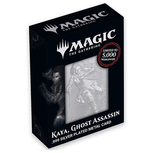 Magic the Gathering - Limited Edition Silver Plated - Kaya Metal Collectible