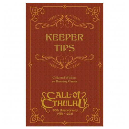 Call of Cthulhu RPG - Keeper Tips Book - Collected Wisdom