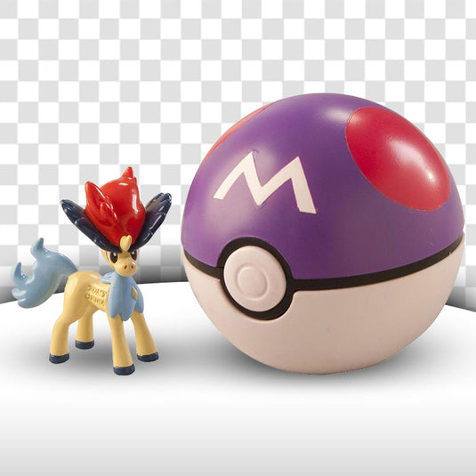 Pokemon - Clip 'n' Carry Pokeball - Keldeo + Master Ball