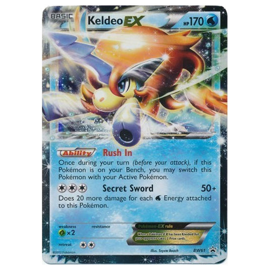 Pokemon - Black & White - BW Black Star Promos - Keldeo EX - BW61