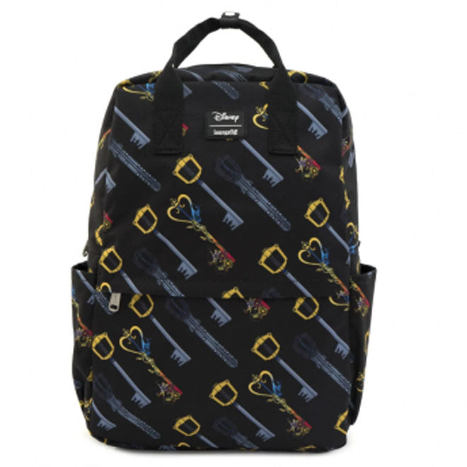 Keys Backpack Loungefly - Kingdom Hearts Keys AOP Square Nylon Backpack