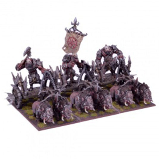 Kings of War - Ogre Chariot Regiment