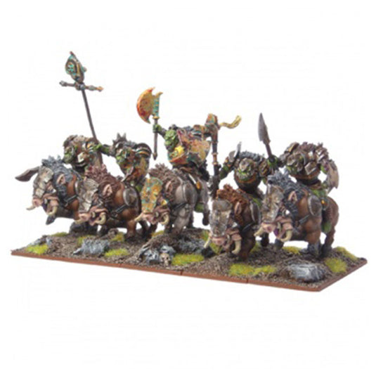 Kings of War - Orc Gore Rider Regiment