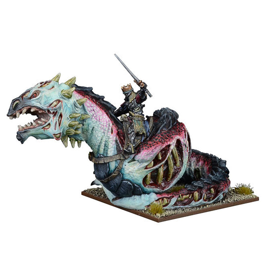 Kings of War - Undead Revenant King on Undead Wyrm