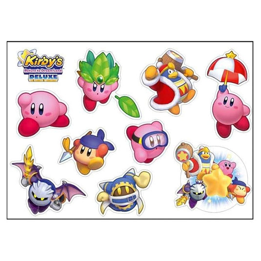 Kirby's Return To Dream Land Deluxe - Sticker Sheet