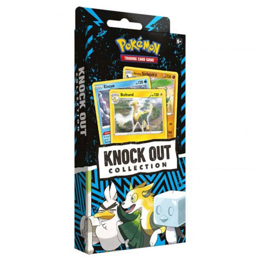 Pokemon - Knock Out Collection - Boltund, Eiscue & Galarian Sirfetch'd