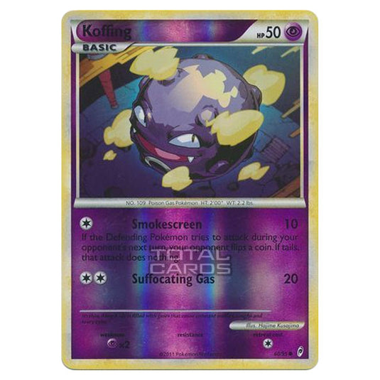 Pokemon - Call of Legends - (Reverse Holo) - Koffing 60/95