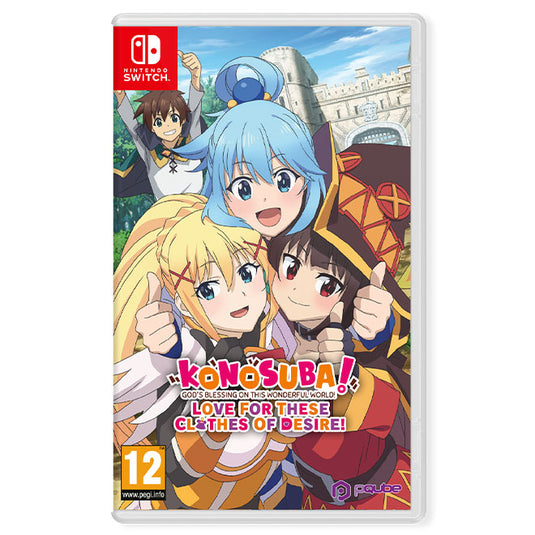 KonoSuba: God's Blessing on this Wonderful World! Love For These Clothes Of Desire! - Nintendo Switch