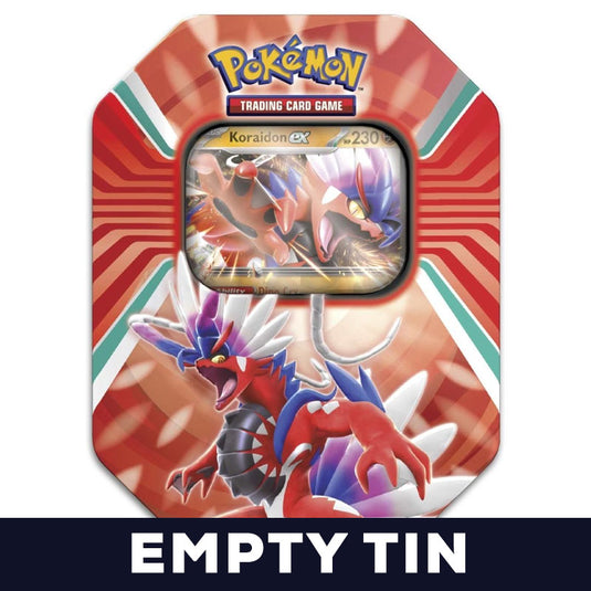 Pokemon - Paldea Legends Tin - Koraidon - Empty