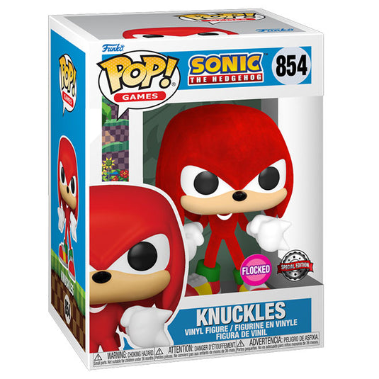 Funko POP! Vinyl - Sonic - Knuckles - TGTCon'22 - (Flocked)