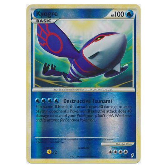 Pokemon - Call of Legends - (Reverse Holo) - Kyogre 12/95