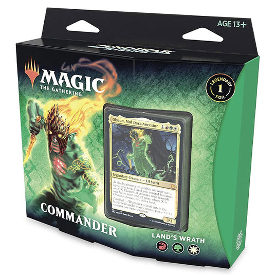 Magic the Gathering - Zendikar Rising - Commander Deck - Land's Wrath