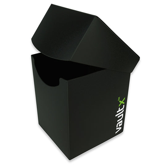 Vault X - Large Deck Box w/ 150 Card Sleeves - Black