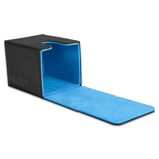 Vault X - Large Exo-TecÂ® - Deck Box - Black & Blue