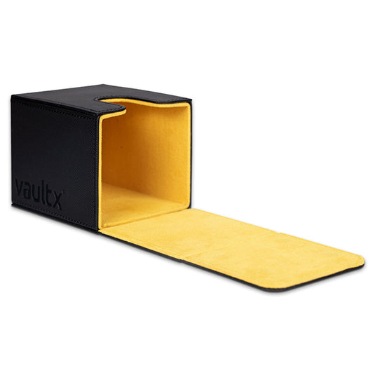 Vault X - Large Exo-TecÂ® - Deck Box - Black & Yellow