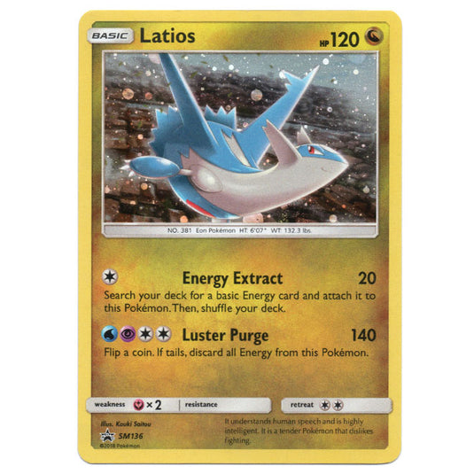 Pokemon - Sun & Moon - SM Black Star Promos - Latios - SM136