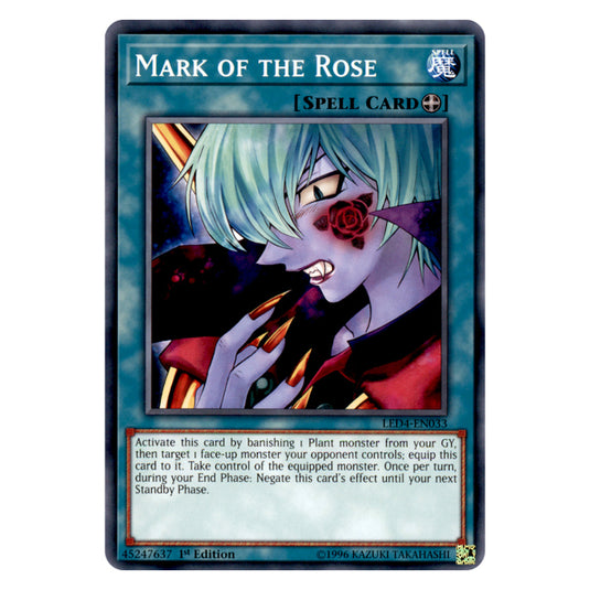 Yu-Gi-Oh! - Sisters of the Rose - Mark of the Rose (Common) LED4-EN033