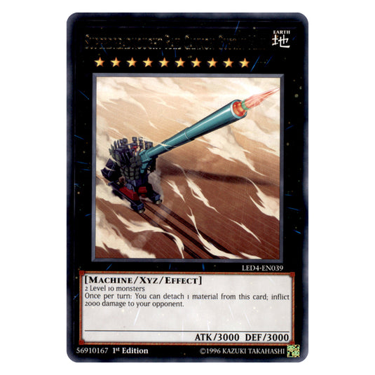 Yu-Gi-Oh! - Sisters of the Rose - Superdreadnought Rail Cannon Gustav Max (Rare) LED4-EN039