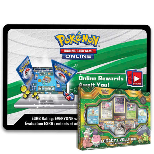 Pokemon - Legacy Evolution Pin Collection - Online Code Card