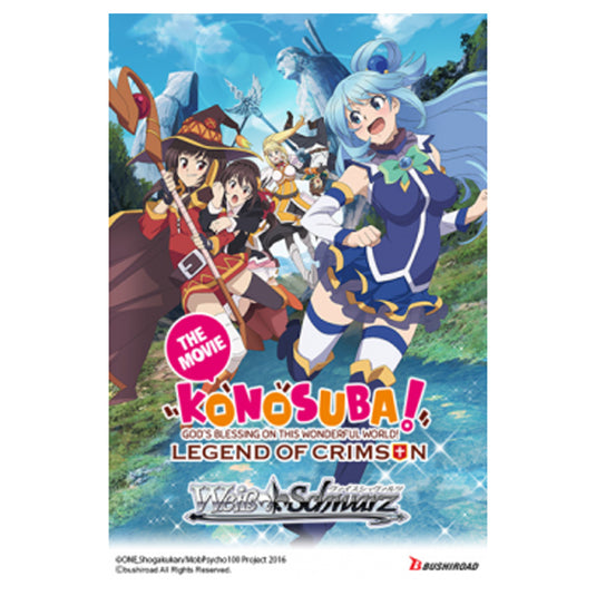 Weiss Schwarz - Konosuba God's Blessing on this Wonderful World! Legend of Crimson - Booster Pack